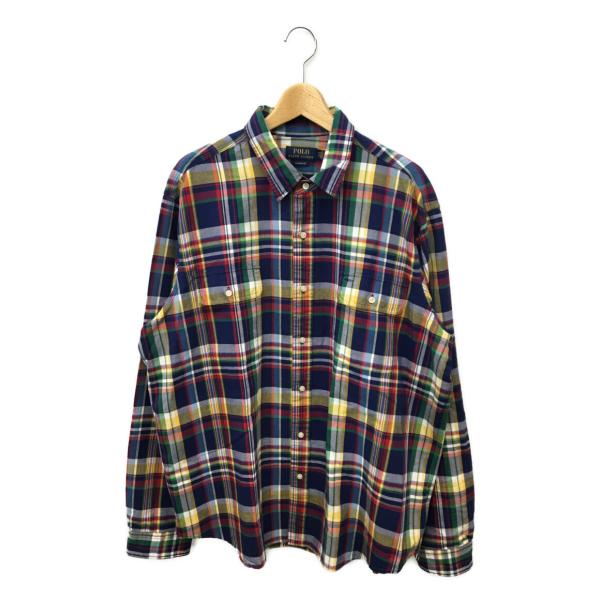 美品 長袖チェックシャツ メンズ SIZE XXL (XL以上) POLO RALPH LAUREN...