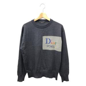 ロゴ刺繍ニット メンズ SIZE M (M) Christian Dior SPORTS 中古｜hugall