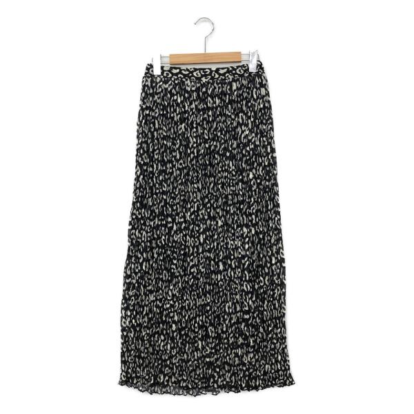 美品 シンプリシテェ ヒョウ柄ギャザースカート レディース  Simplicite 中古