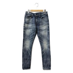DENHAM ダメージ加工 W32 デニムパンツ DENHAM 「DENHAM」 ダメージ加工デニムパンツ 32 ブルー メンズ