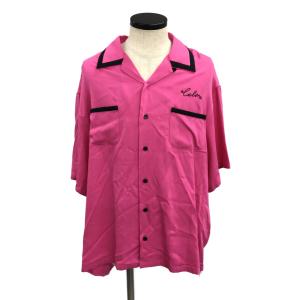 CELINE半袖シャツレーヨン2C516852Cルーズボーリングシャツ/21ss CELINE セリーヌ 21SS Loose Bowling Shirt ルーズボーリング