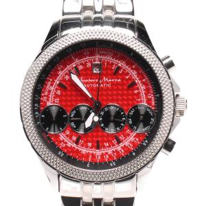 サルバトーレマーラ 腕時計 自動巻き レッド SM-10112 メンズ Salvatore Marra 中古｜hugall