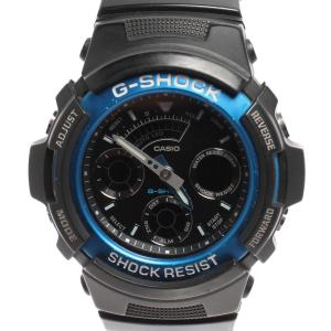 カシオ 腕時計 BASIC G-SHOCK クオーツ AW-591 メンズ CASIO 中古｜hugall