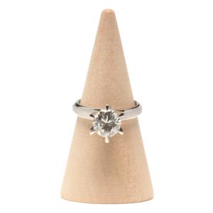 美品 リング 指輪 Pt850 ダイヤ1.157ct レディース SIZE 7号 (リング) 中古｜hugall