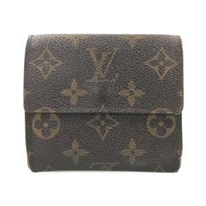 ルイヴィトン 三つ折り財布 Wホック ポルトモネ ビエ カルトクレディ M61652 モノグラム レディース Louis Vuitton 中古｜hugall