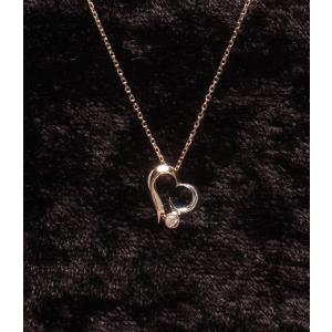 美品 スタージュエリー ネックレス K10 ダイヤ 0.01ct レディース STAR JEWELRY 中古｜hugall