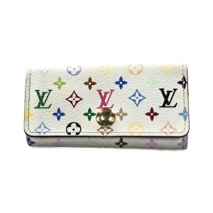 ルイヴィトン 4連キーケース ミュルティクレ4 Ｍ93731 マルチカラー レディース  Louis Vuitton 中古｜hugall