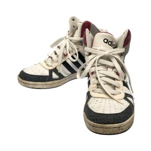 アディダスネオ ミドルカットスニーカー NEO HOOPS TEAM MID F98857 レディース SIZE 23 (M) adidas NEO 中古｜hugall