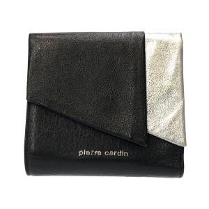 ピエールカルダン 二つ折り財布 レディース pierre cardin 中古｜hugall