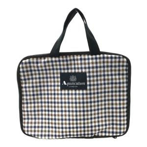 美品 アクアスキュータム トートバッグ ノートパソコン用ケース レディース  Aquascutum 中古｜hugall