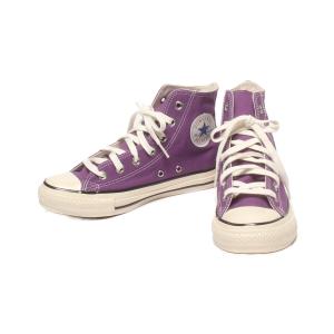 美品 コンバース ミドルカットスニーカー STAR US COLORS HI GRAPE 1SD043 レディース SIZE 24.5 (L) CONVERSE 中古｜hugall