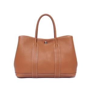 エルメス ハンドバッグ トートバッグ シルバー金具 □N刻印 ガーデンパーティTPM レディース HERMES 中古