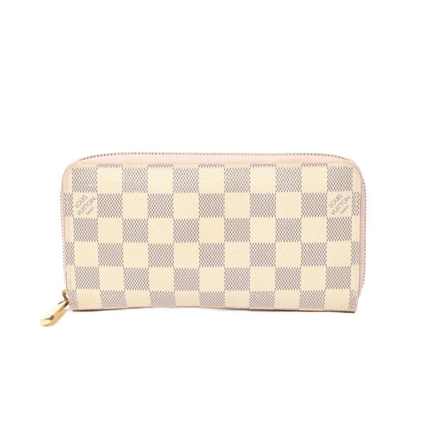 ルイ・ヴィトン ラウンドファスナー長財布 ジッピーウォレット ダミエアズール N63503 ユニセッ...