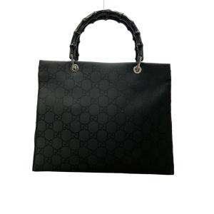 美品 グッチ トートバッグ GG柄 バンブー 002 1010 001956 レディース GUCCI 中古