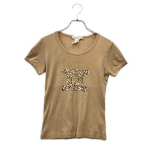 セリーヌ 半袖 マカダム スタッズ Tシャツ レディース SIZE S CELINE 中古