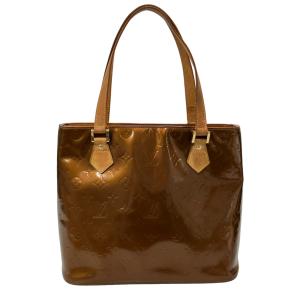 ルイ・ヴィトン ハンドバッグ エナメル ヒューストン モノグラム ヴェルニ M91122 レディース LOUIS VUITTON 中古