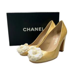 シャネル ラウンドトゥエナメルパンプス G28301 レディース SIZE 36 (23.5cm) CHANEL 中古