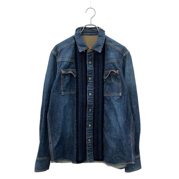 サカイ 長袖 デニムシャツ メンズ SIZE 2 Sacai 中古