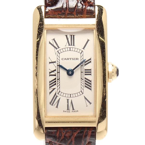 カルティエ 腕時計 750 タンク アメリカン SM W2601556 レディース Cartier ...