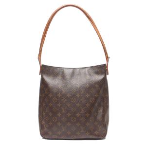 訳あり ルイ・ヴィトン ショルダーバッグ 肩掛け ワンショルダー ルーピングGM モノグラム M51145 レディース LOUIS VUITTON 中古