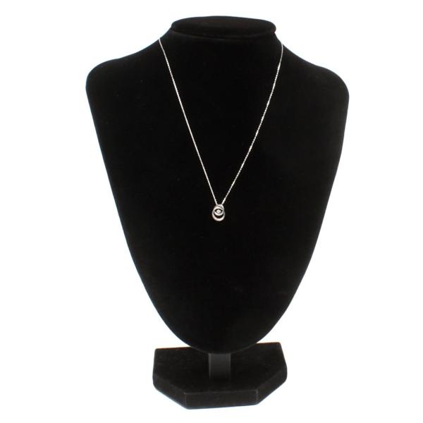 美品 スタージュエリー ネックレス Pt950 ダイヤ 0.04ct レディース STAR JEWE...