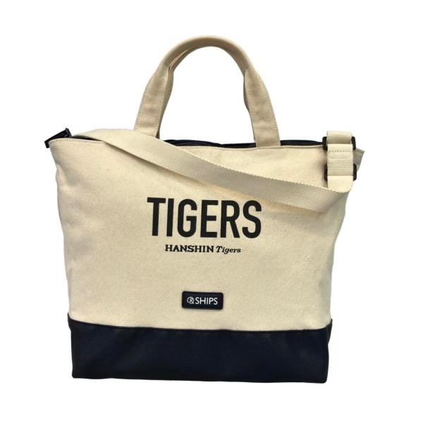 シップス 2way トートバッグ ショルダーバッグ 斜め掛け HANSHIN Tigers メンズ ...