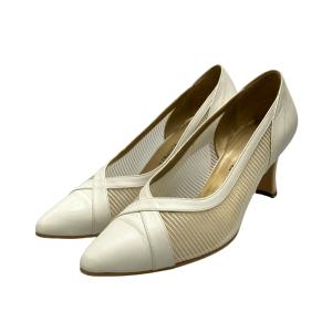 イヴ・サンローラン ポインテッドトゥメッシュパンプス レディース SIZE 36 (23.5cm) YVES SAINT LAURENT 中古