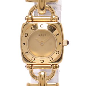 グッチ 腕時計 クオーツ ゴールド 6300L レディース GUCCI 中古