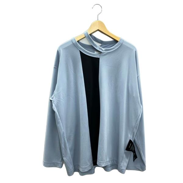 美品 シャリーフ ドロップショルダーアシンメトリー長袖Tシャツ ロンT メンズ SIZE 1 SHA...