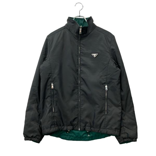 プラダ ブルゾン リバーシブル  三角プレート ジップアップ This is a PRADA rev...