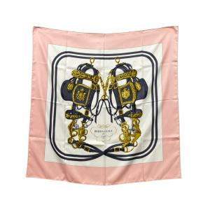 エルメス スカーフ カレ90 シルク100% ブリッド・ドゥ・ガラ レディース HERMES 中古
