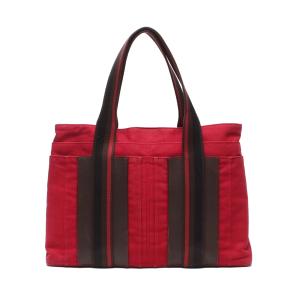 エルメス トートバッグ シルバー金具 トロカホリゾンタルMM レディース HERMES 中古