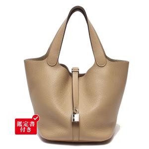 エルメス ハンドバッグ X刻印 シルバー金具 トリヨンクレマンス ピコタンロックPM レディース HERMES 中古