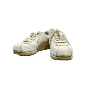 ナイキ ローカットスニーカー CLASSIC CORTEZ LEATHER 807471-109 レディース SIZE 24 (L) NIKE 中古