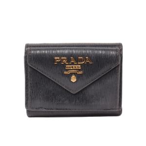 プラダ 三つ折り財布 レディース PRADA 中古