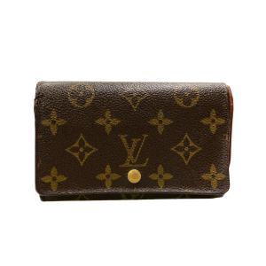 ルイ・ヴィトン 二つ折り財布 ポルトモネ ビエトレゾール モノグラム M61730 レディース LOUIS VUITTON 中古