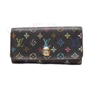 ルイ・ヴィトン ４連キーケース ミュルティクレ4 マルチカラー M93732 レディース LOUIS VUITTON 中古