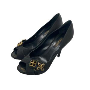 ルイ・ヴィトン オープントゥパンプス レディース SIZE 36 1/2 (23.5cm) LOUIS VUITTON 中古