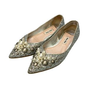 ミュウ ミュウ ポインテッドトゥパンプス レディース SIZE 35 1/2 Miu Miu 中古