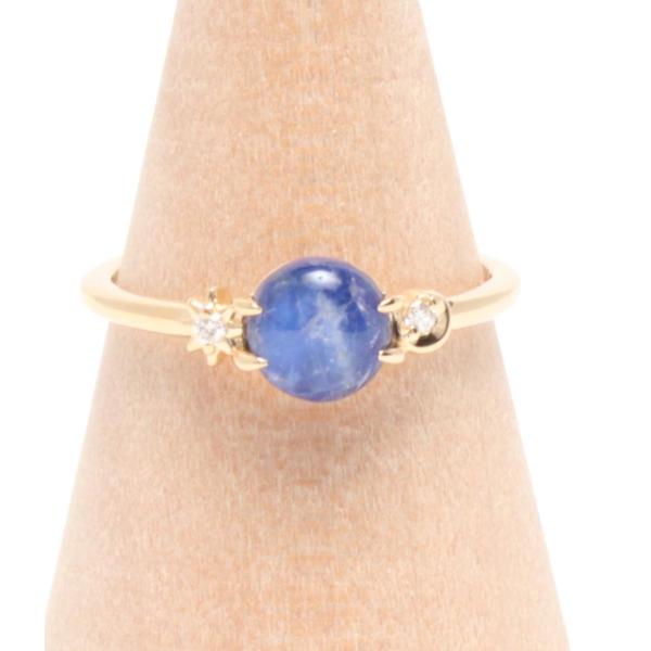 美品 スタージュエリー リング 指輪 K18 ダイヤ 0.02ct レディース STAR JEWEL...