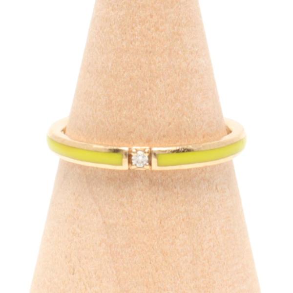 美品 スタージュエリー リング 指輪 K10 ダイヤ 0.01ct レディース SIZE 9号 ST...
