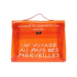 エルメス ハンドバッグ ゴールド金具 ビニールケリー レディース HERMES 中古