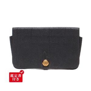 エルメス 長財布 □G刻印 ゴールド金具 ドゴンGM レディース HERMES 中古