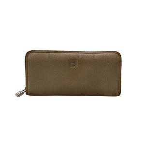 ロエベ ラウンドファスナー長財布 レザー レディース LOEWE 中古