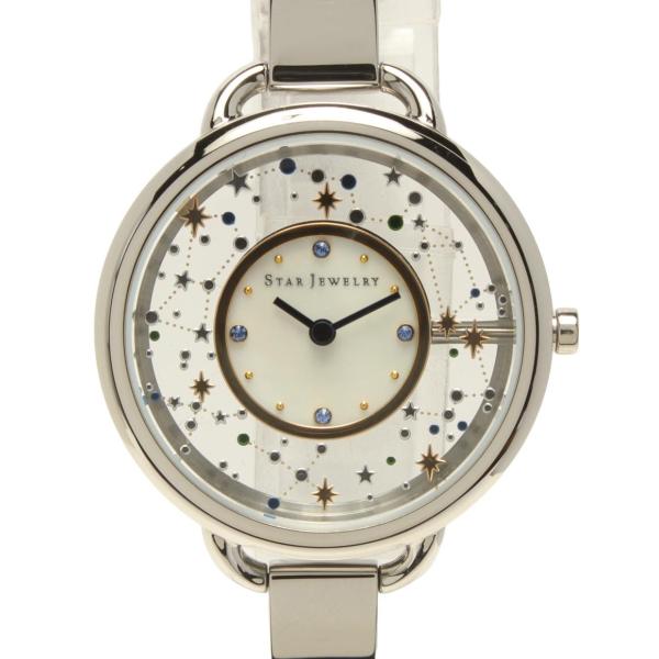 美品 スタージュエリー 腕時計 クオーツ レディース STAR JEWELRY 中古
