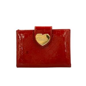 グッチ カードケース エナメル グッチシマ 224261 0416 レディース GUCCI 中古