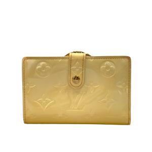 ルイ・ヴィトン 二つ折り財布 ポルトフォイユ ヴィエノワ ヴェルニ M91363 レディース LOUIS VUITTON 中古