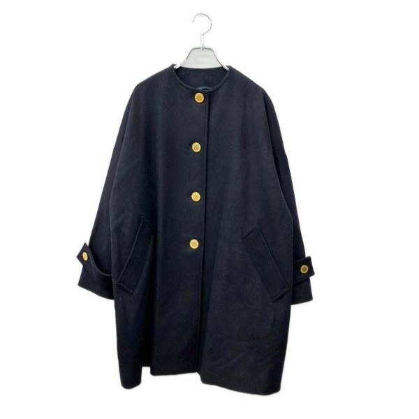 トラディショナルウェザーウェア ノーカラーコート MALTON NO COLLAR オーバーサイズ ...