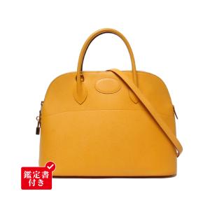 エルメス 2wayショルダーバッグ ハンドバッグ ヴォーエプソン ゴールド金具 肩掛け □A刻印 ボリード35 レディース HERMES 中古