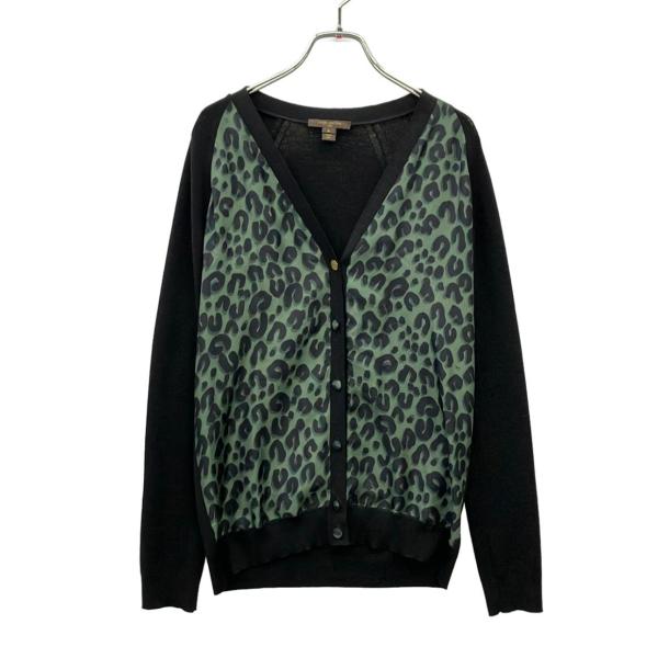 ルイ・ヴィトン 長袖カーディガン レオパード レディース SIZE S LOUIS VUITTON ...